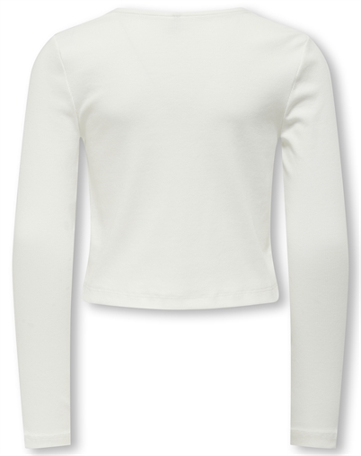 Kids Only - KOGNessa Life Tie Cardigan - Cloud Dancer
